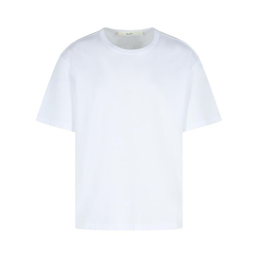 Sefr 'Mauro' White Cotton T-Shirt Men